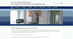 Desktop Screenshot of dr-hollenstein.de